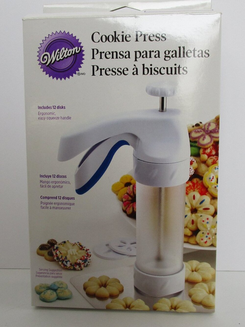 Wilton cookie press